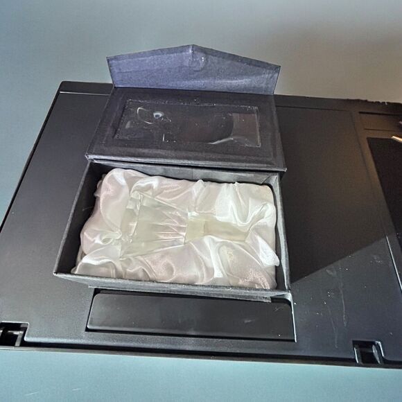 Vintage Estate Designer Oleg Cassini Crystal Bottle Stopper Faceted Cut Collect - Picture 12 of 14